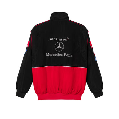 McLaren F1 Racing Team Jacket – Vodafone Mercedes Motorsport Zip-Up Coat