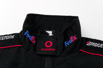 McLaren F1 Racing Team Jacket – Vodafone Mercedes Motorsport Zip-Up Coat