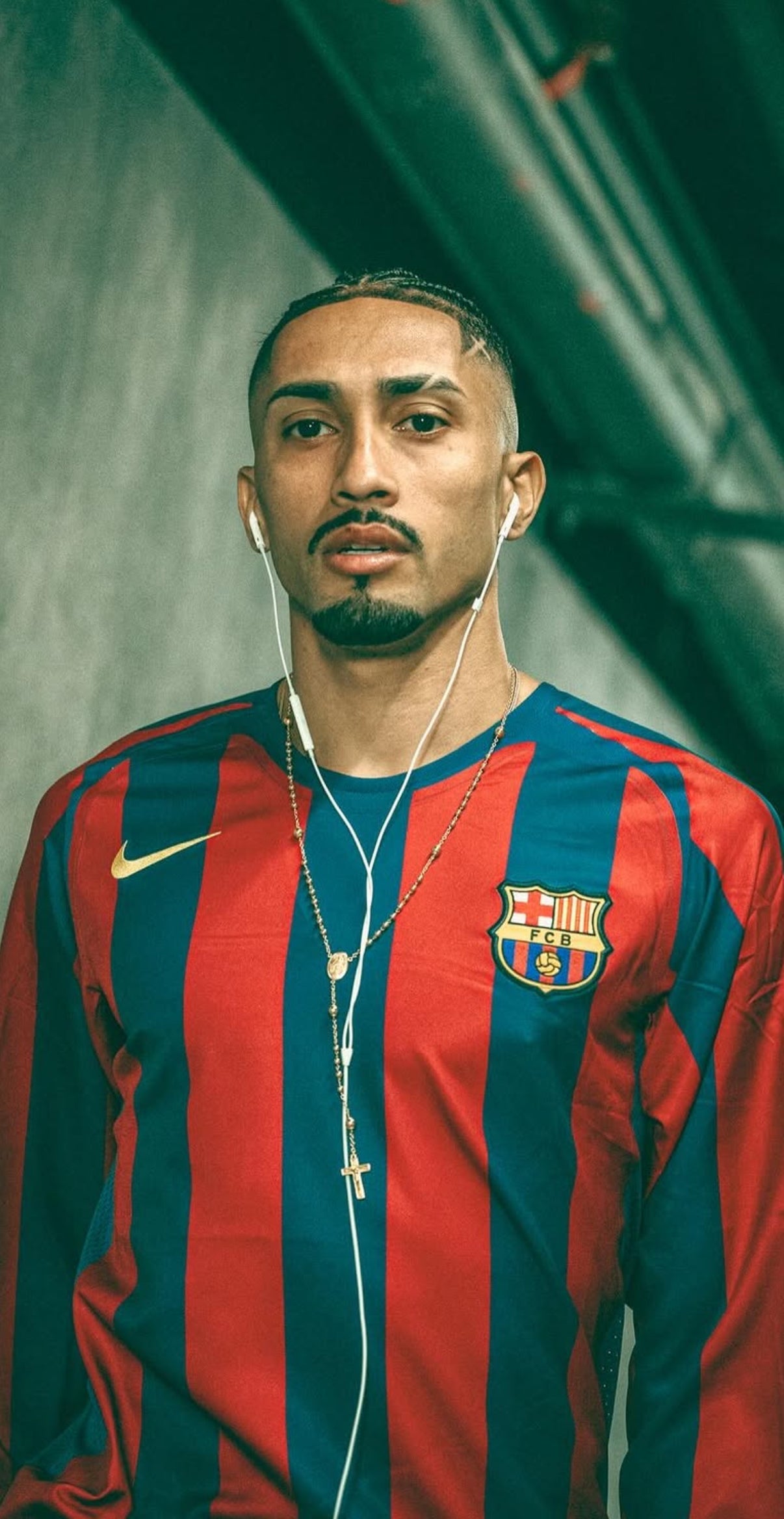 Ronaldinho retro jersey long sleeves Barcelona 2005