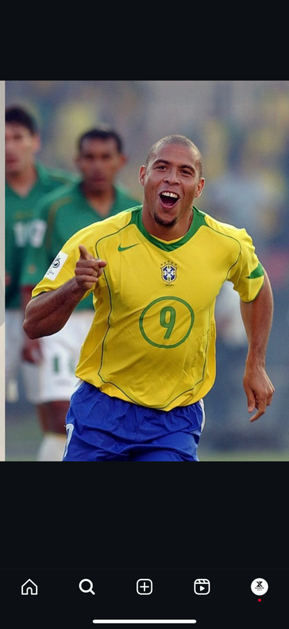 Brazil 2004 retro jersey