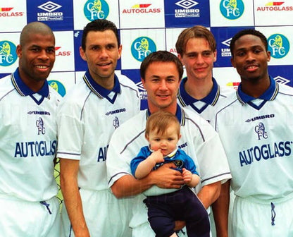 Chelsea 1998/2000 Retro Away White Jersey