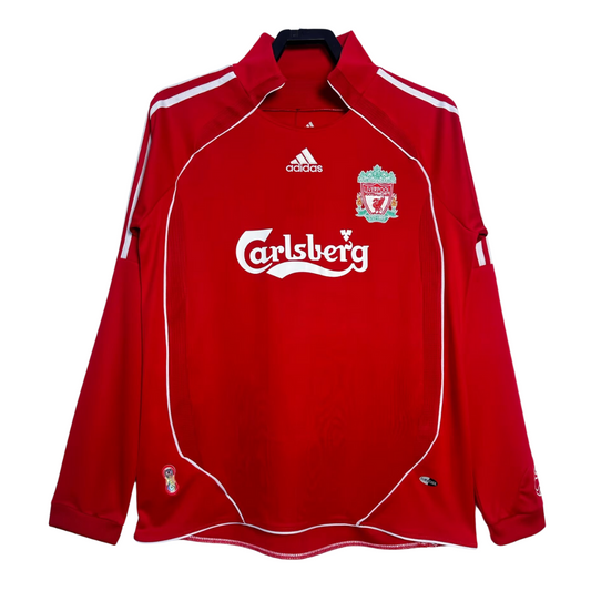 Liverpool 2006-2008 Long Sleeve Home Retro Jersey