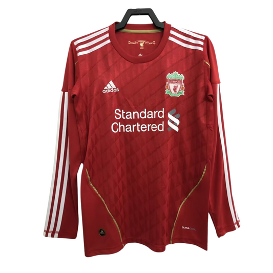 Liverpool 2010-2011 Long Sleeve Retro Jersey