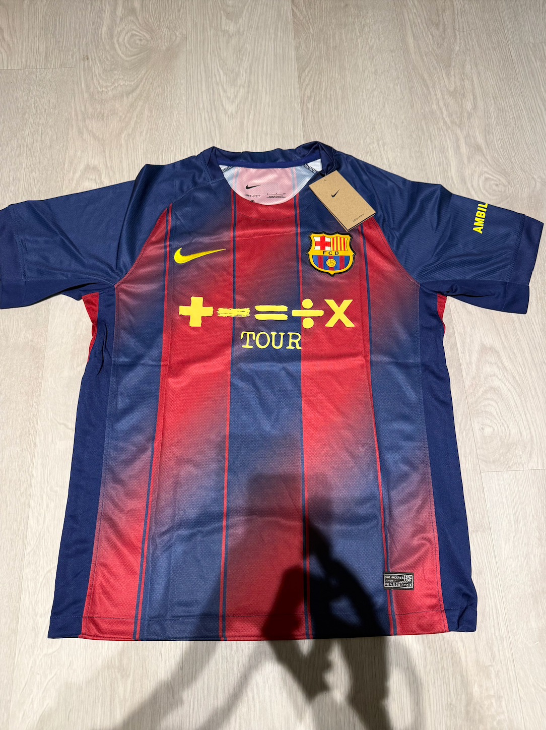 FC Barcelona Ed Sheeran  Jersey