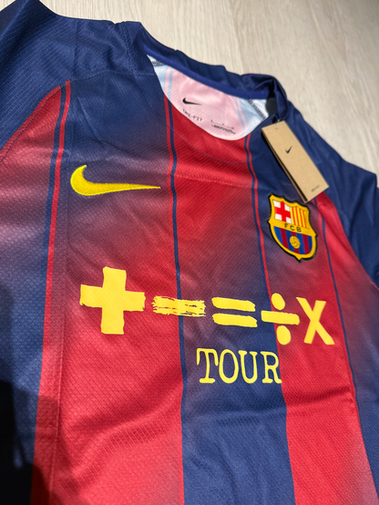 FC Barcelona Ed Sheeran  Jersey