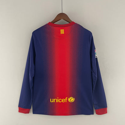 FC Barcelona Home Retro Jersey Long Sleeve 2012/2013