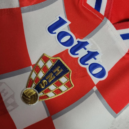 Croatia  Home Retro Jersey – 1998
